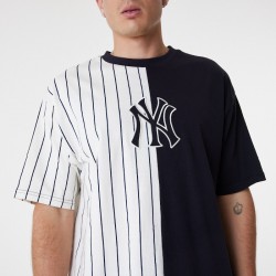 T-shirt Oversize New York Yakees MLB Half Striped