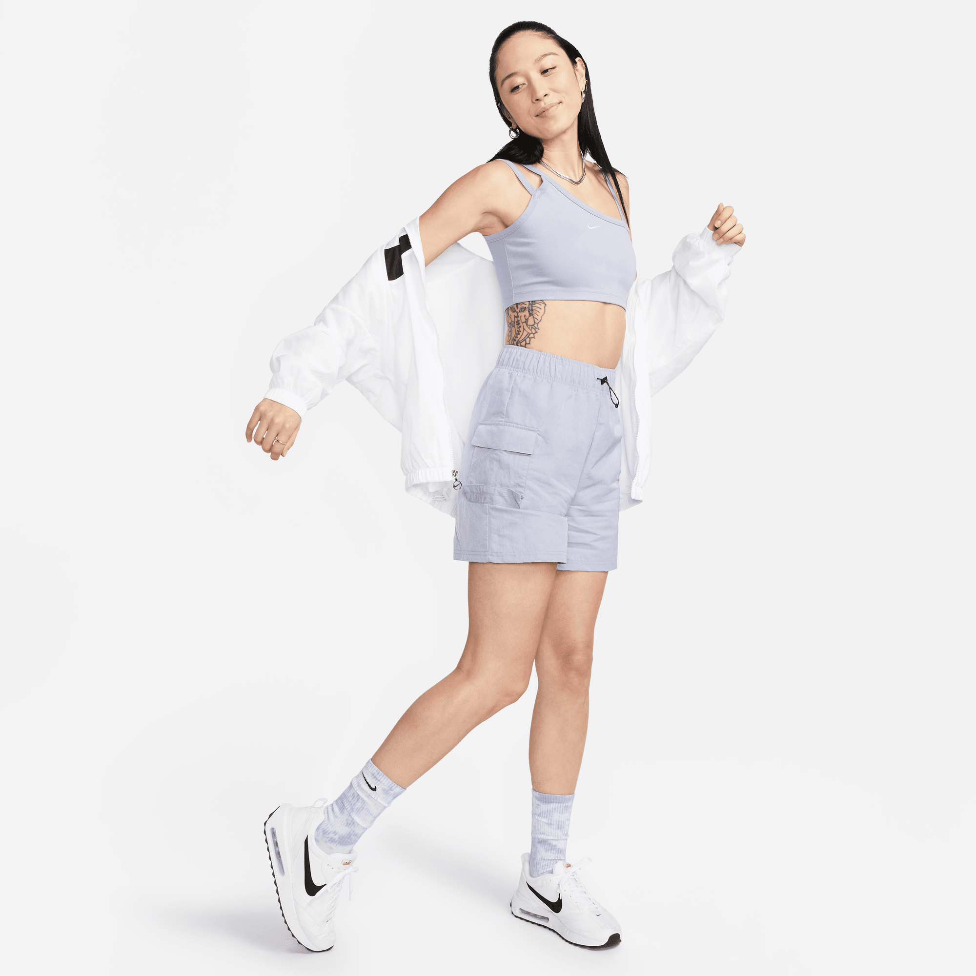 Débardeur court asymétrique Nike Sportswear Everyday – Image 4