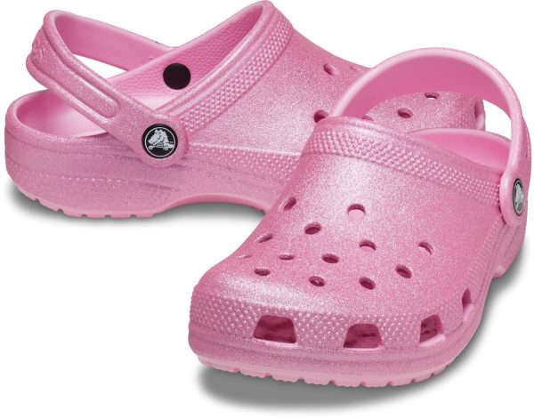 Sabots Crocs à paillettes Classique bébé – Image 2
