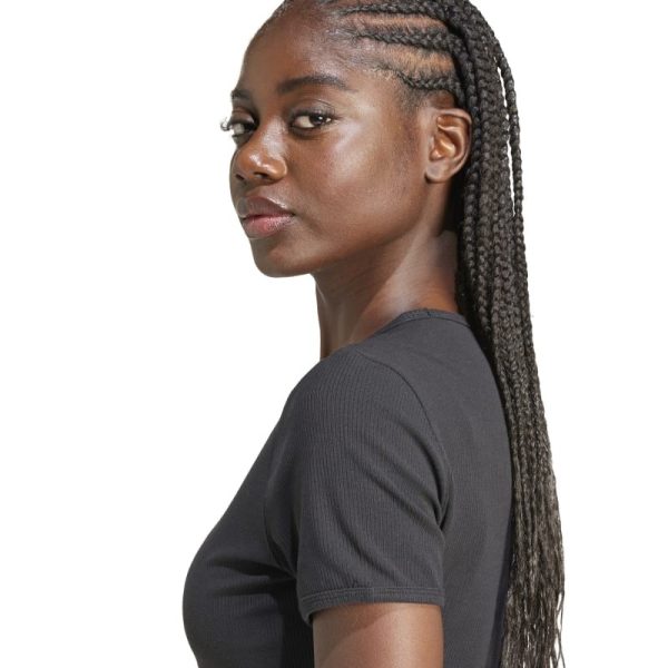 T-shirt côtelé Essentials – Image 4